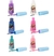 Kit 6 Esmaltes Safira Sereia Bella Linha Teen - comprar online