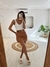 Shorts Saia Bruna na internet