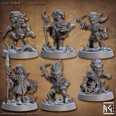 Gnomos Lurikeen Raiz Profunda