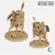 Masked Dwarven Ram Riders - Gold Dragons Miniaturas