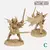 Bloodhunt Knights (with Helmet) - Gold Dragons Miniaturas