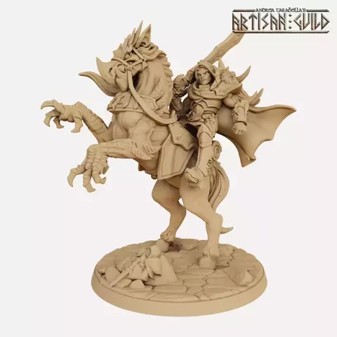 Sigfrido on Gryphsteed