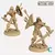 Old Burg Fallen Ones - Gold Dragons Miniaturas