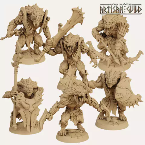 Frostheart Lizardmen