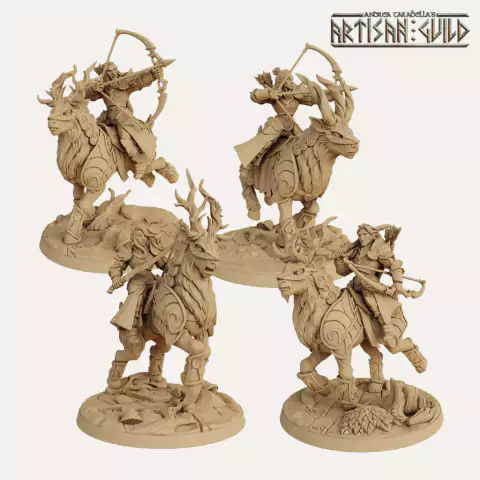 Goldhorn Cervid Riders