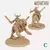 Smilodon Riders (Helmet) - Gold Dragons Miniaturas