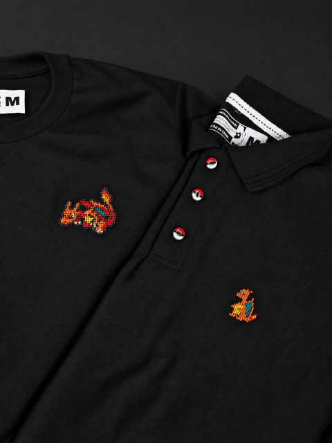 Playera Polo Pokémon: Starters de Kanto - Edición de Colección - OEFASHION