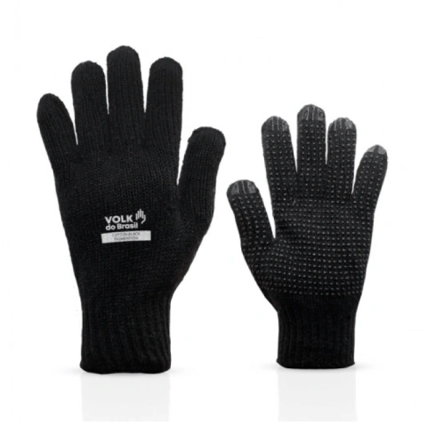 LUVA PIGMENTADA PRETA VOLK COTTON CA 36347