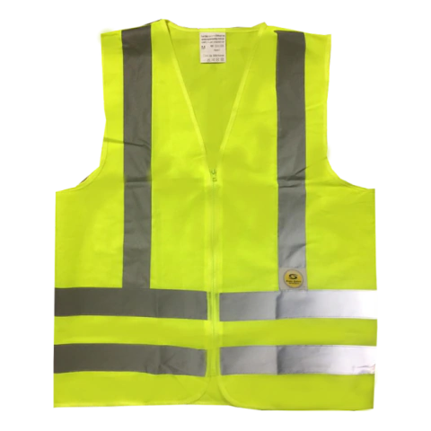 COLETE AMARELO REFLETIVO SUPER SAFETY S/ BOLSO
