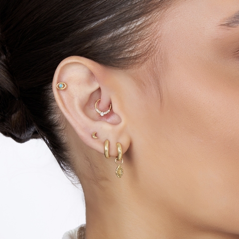 Piercing Olho Turquesa - comprar online
