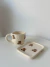 Set taza y plato "cute mug, cute life"
