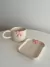 Set moño (rosa) coquette