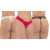 KIT 3 Calcinha Sexy Fio Dental Em Renda Com Strappy Laços Tanga Lingerie Ref 308