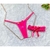 Calcinha Fio Dental Com Persex Neon Tanga Sexy Com Perneira Lingerie Sex Shop Ref 161 - TODA CHIC LINGERIE