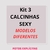 KIT 3 Calcinhas Sexy 3 Modelos Diferentes Sensual Provocante Tanga Sexi Ref K1 - comprar online