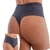 Kit 5 Calcinhas Fio Duplo Pala Dupla Cores Básicas Conforto Cintura Alta Tanga ref 323 na internet