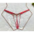 Imagem do Kit 3 Calcinhas Sexy Shop Tanga Fio Dental Sexy Erótica Com Pingente Ref 241