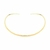 Colar Choker Aro liso dourado - comprar online