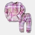 Conjunto Plush Escoses Rosa