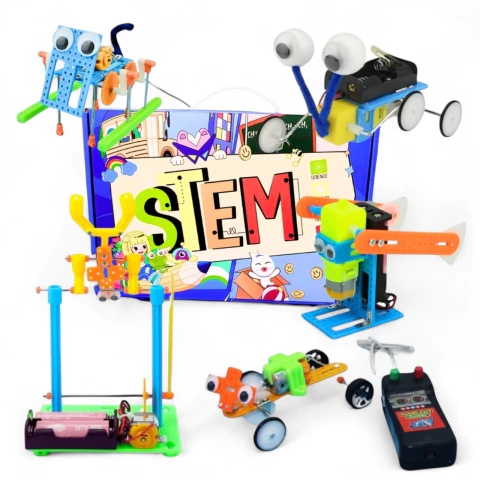 KIT 3 De Ciencia Robótica Stem Beandge Para Niños 5 robots ALEATORIOS - comprar online