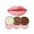 Kit com 3 esfoliantes labiais peach - Lua & Neve