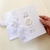 Caderno de Votos Casamento com lacre de cera - Par - Personalize Conviteria