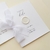 Caderno de Votos Casamento com lacre de cera - Par - Personalize Conviteria