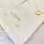 Convite de Casamento com hot stamping - 10 unidades - comprar online