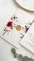 Convite de Casamento - Envelope Opalina Estampado com Fechamento em Lacre de Cera na internet