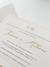 Convite de Casamento com relevo americano - comprar online