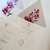 Convite de Casamento Forrado - loja online