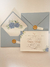 Convite de Casamento com envelope forrado