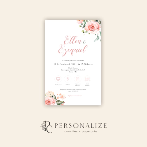 Convite de Casamento Digital Interativo
