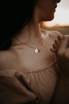 Colar Medalha Personalizada Oval P - loja online