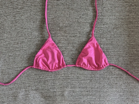 Top Cortininha Rosa pink - comprar online