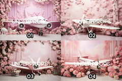 FONDO AVION FLORAL - Underprops Fondos Para Fotografía