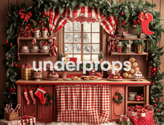 COCINA NAVIDEÑA - Underprops Fondos Para Fotografía