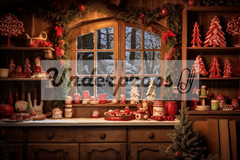 NAVIDAD - COCINITAS - Underprops Fondos Para Fotografía