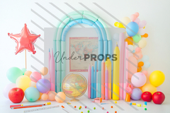 ESCUELA - JARDIN - Underprops Fondos Para Fotografía