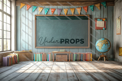 ESCUELA - JARDIN - Underprops Fondos Para Fotografía