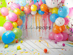 FONDO GLOBOS ARCOIRIS en internet