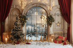 NAVIDAD - VENTANALES - Underprops Fondos Para Fotografía