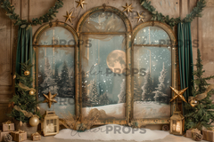 NAVIDAD - VENTANALES - Underprops Fondos Para Fotografía