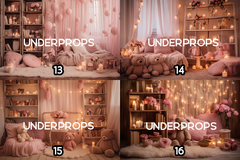FONDO OSITOS ROSA - Underprops Fondos Para Fotografía