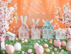 PASCUAS - CASITAS - Underprops Fondos Para Fotografía