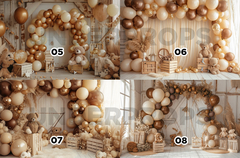 GLOBOS + ARCOIRIS - Underprops Fondos Para Fotografía