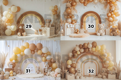GLOBOS + ARCOIRIS - Underprops Fondos Para Fotografía