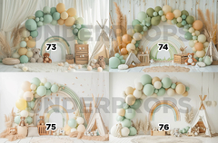 Imagen de GLOBOS + ARCOIRIS