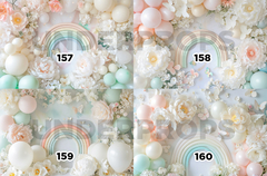 GLOBOS + ARCOIRIS - Underprops Fondos Para Fotografía