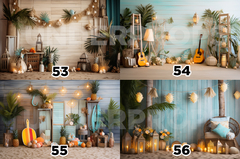 FONDO TROPICAL VERANO - Underprops Fondos Para Fotografía